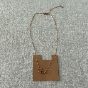 3/$15 or 4/$20 Red rhinestone necklace